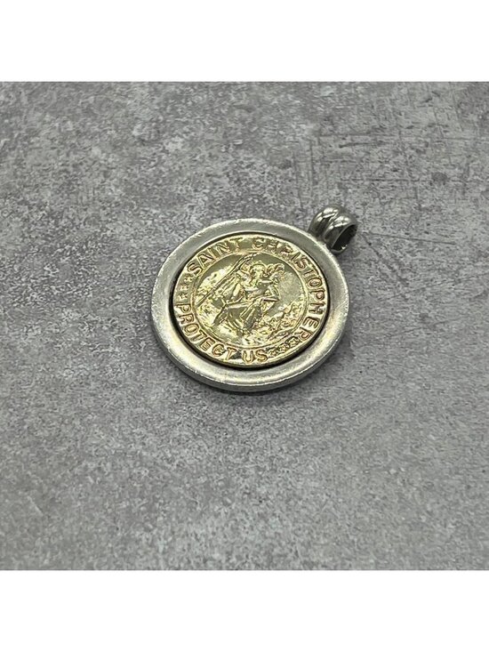 Tiffany & Co. Jewelry - Tiffany & Co St Christopher Necklace Top Combination